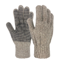 7G Knit Wool Gloves with PVC dots/IWG-009