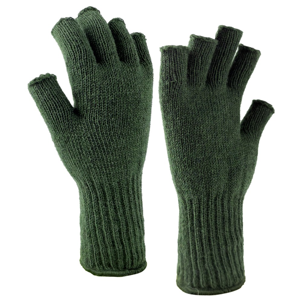 7 Gauge Seamless Single Liner Fingerless Winter Warm Glove/IWG-002