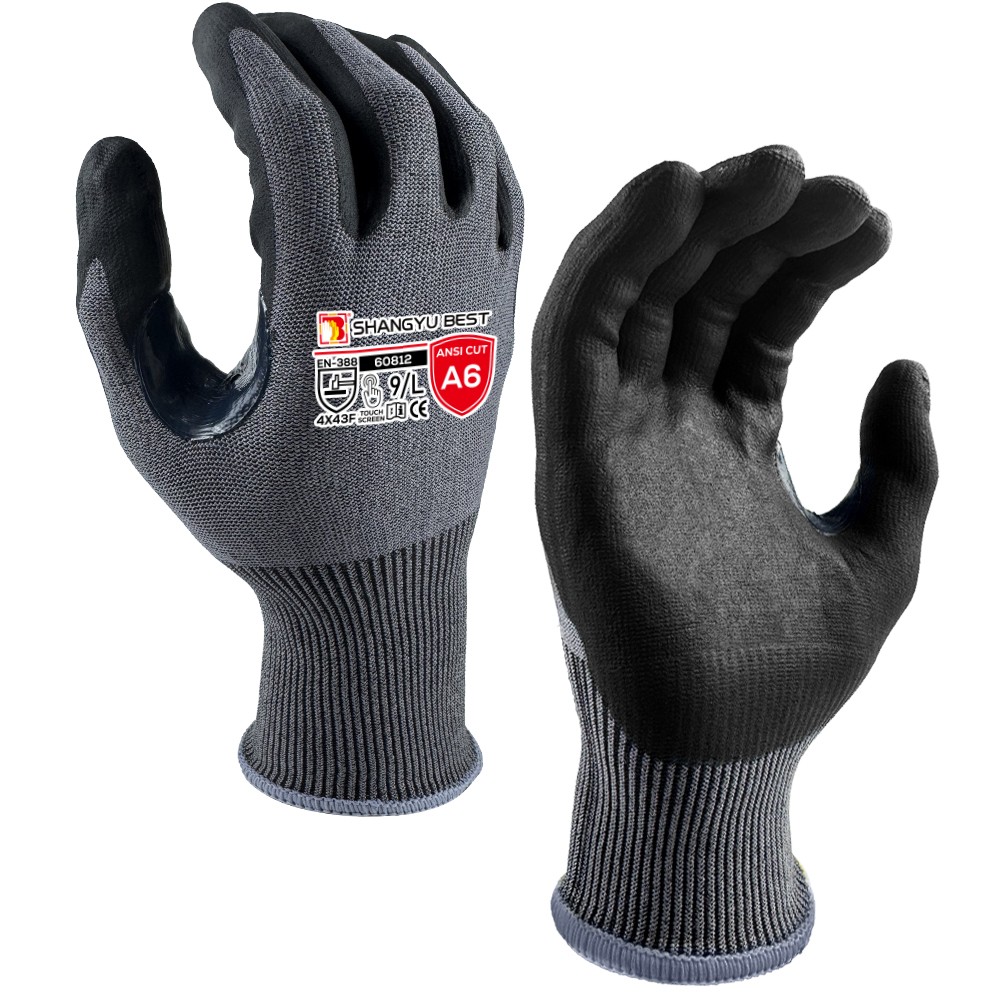 18G Nitrile Dipped Glove/60812