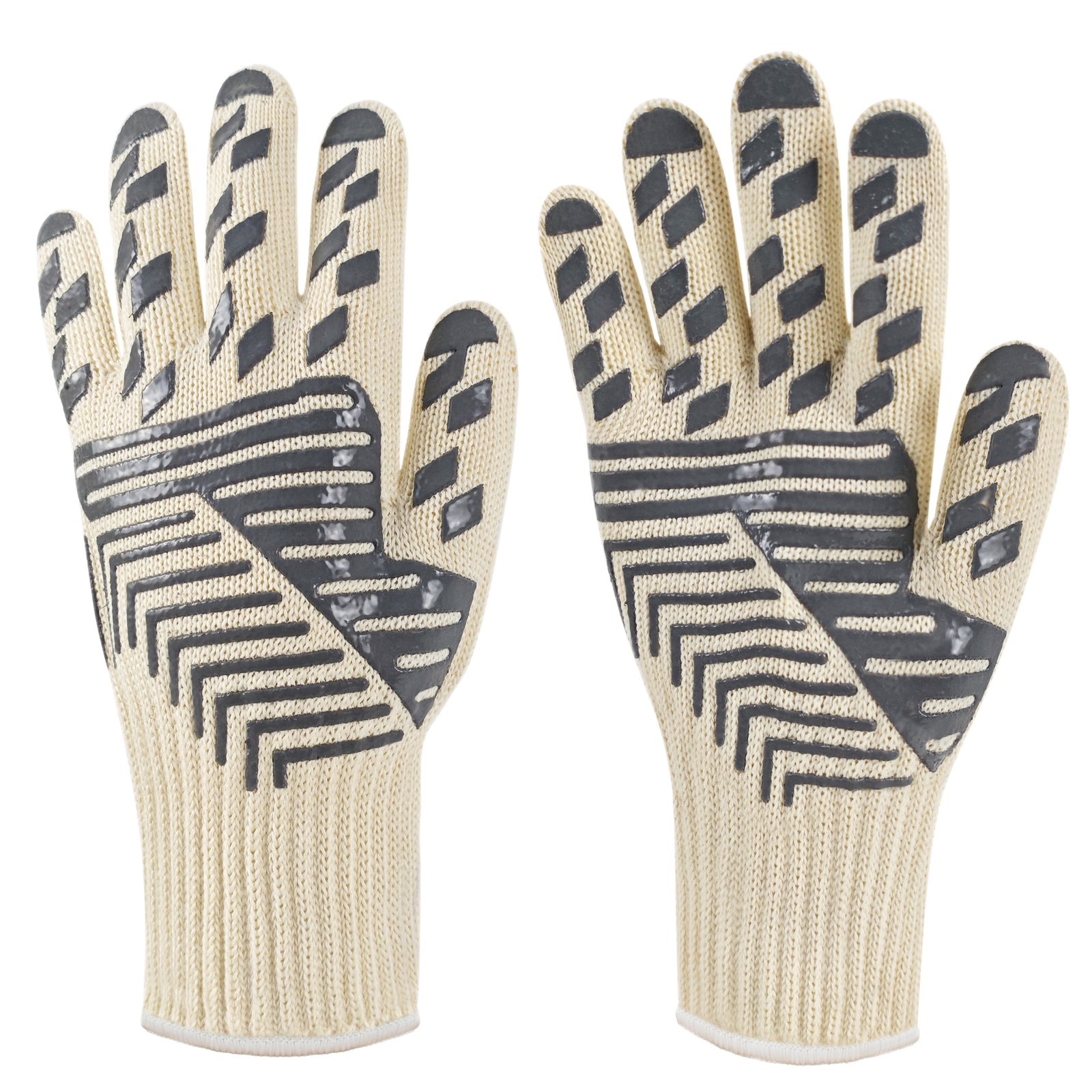 7G Dual Layer Nomex Heat Resistance Glove with Silicone Grips/HRG-028